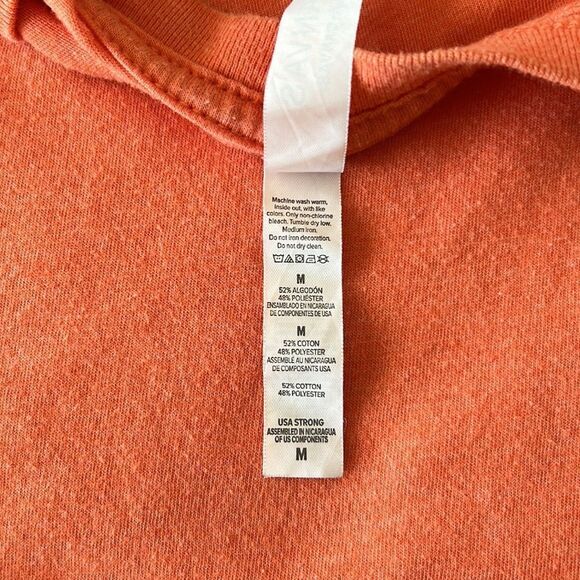 Queso is life short sleeve shirt orange size medium - Picture 9 of 16